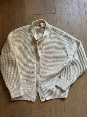 Alex Mill Nico cardigan size small in ivory